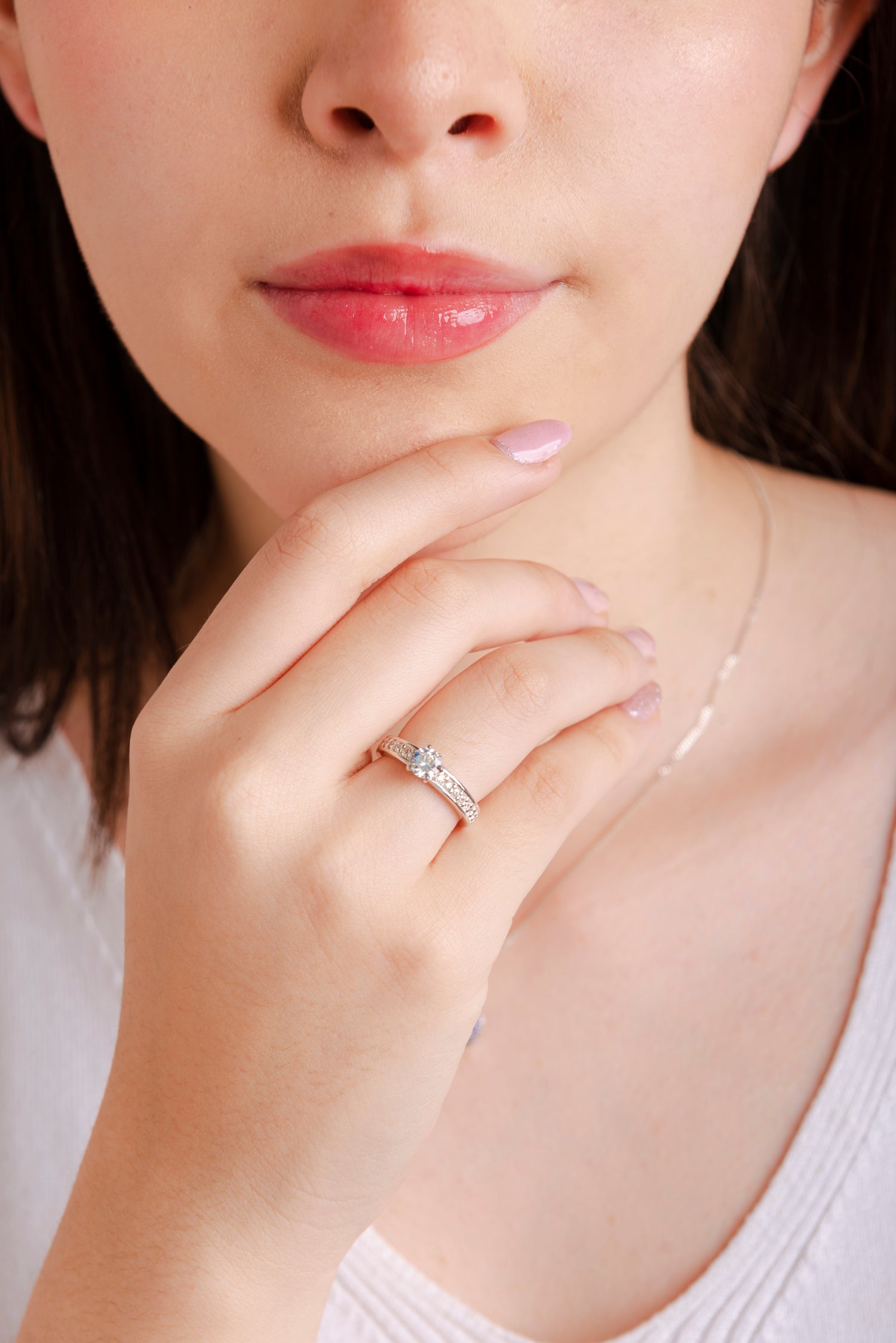 Anillo Solitario Esencia de Luz