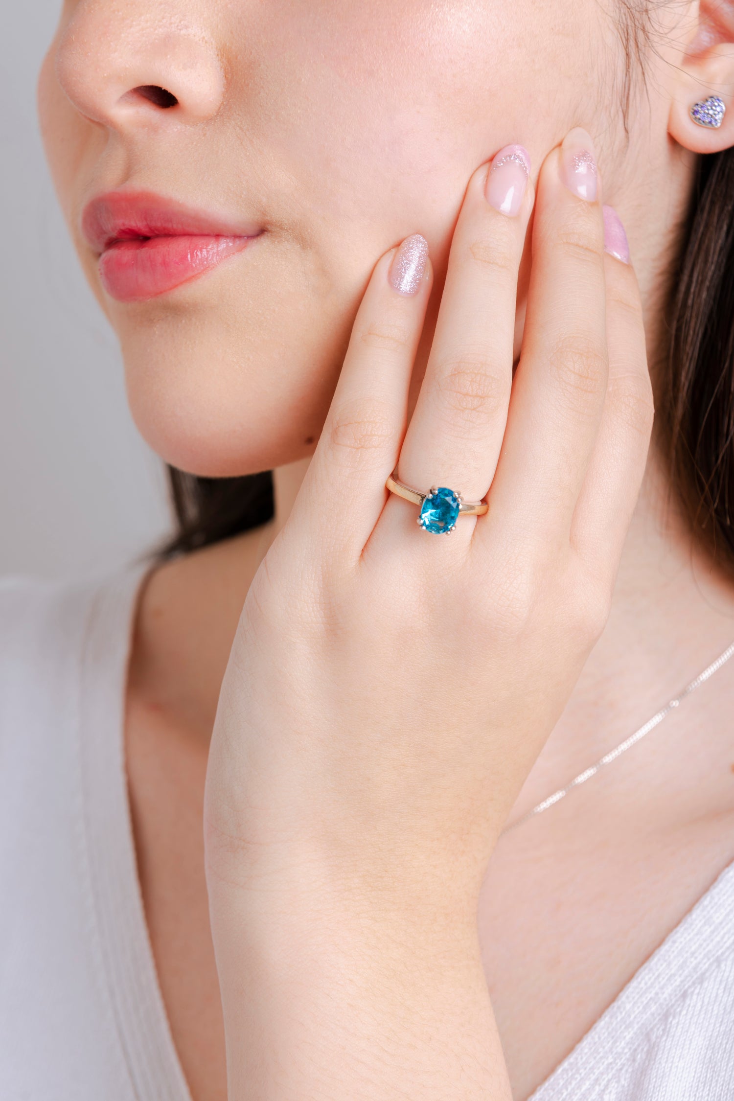 Anillo Solitario Brisa Eterna