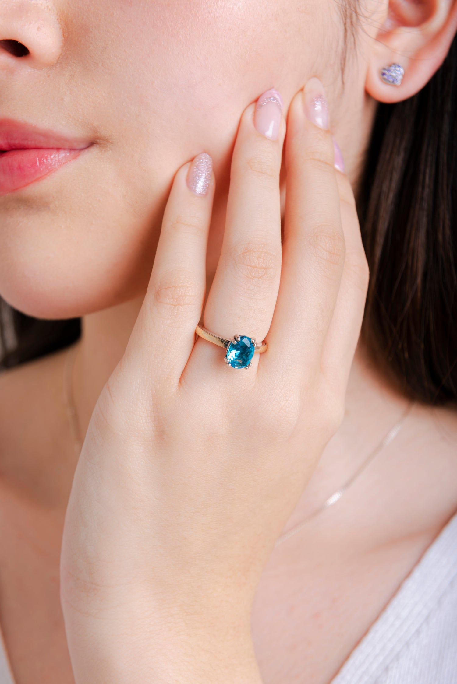 Anillo Solitario Brisa Eterna