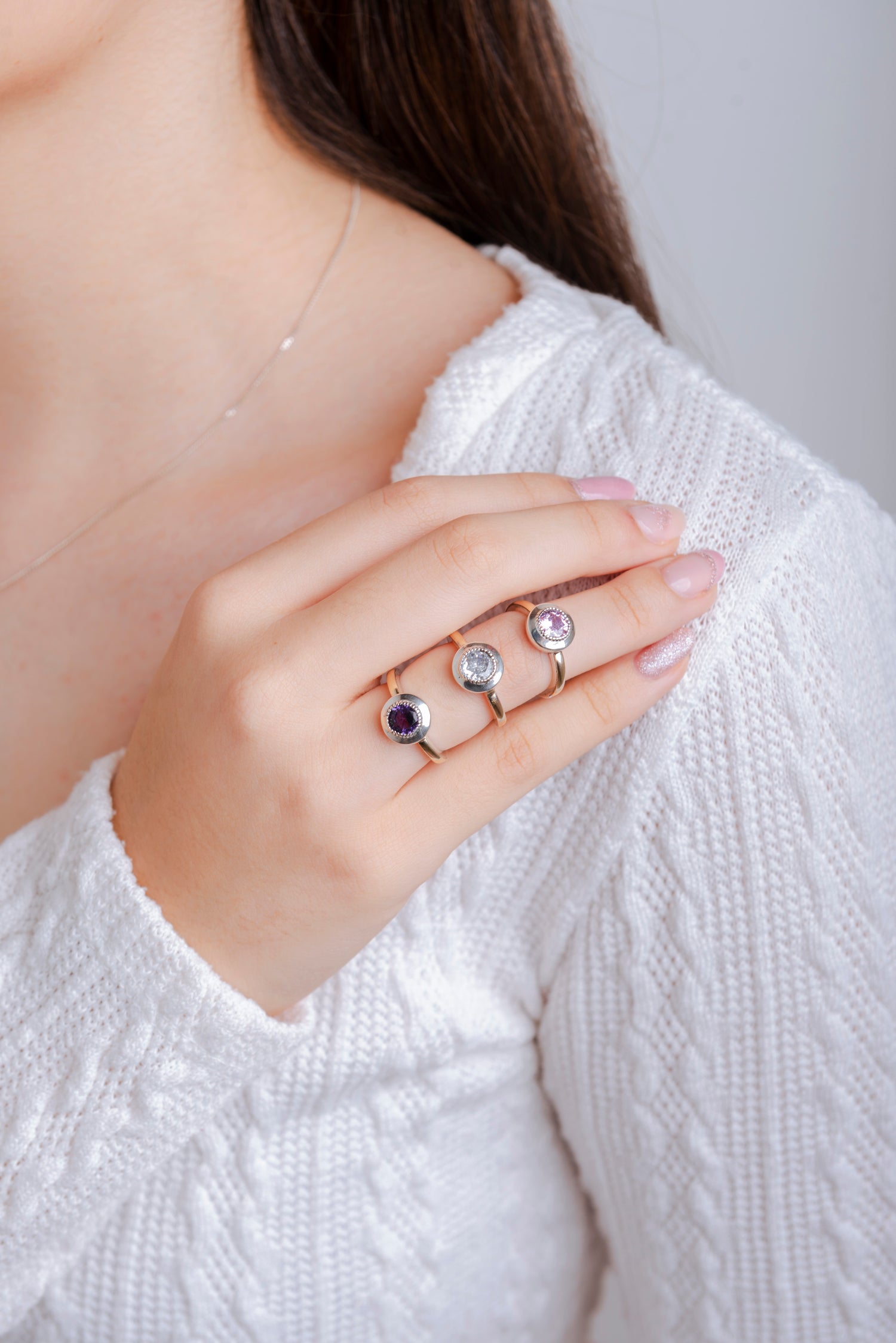 Anillo Solitario Aurora