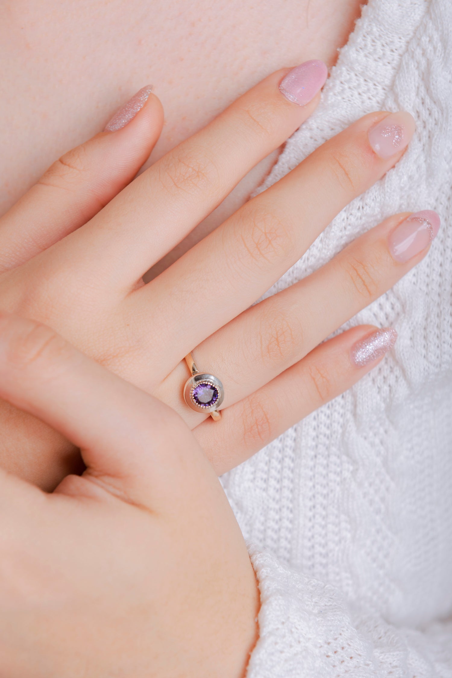 Anillo Solitario Aurora