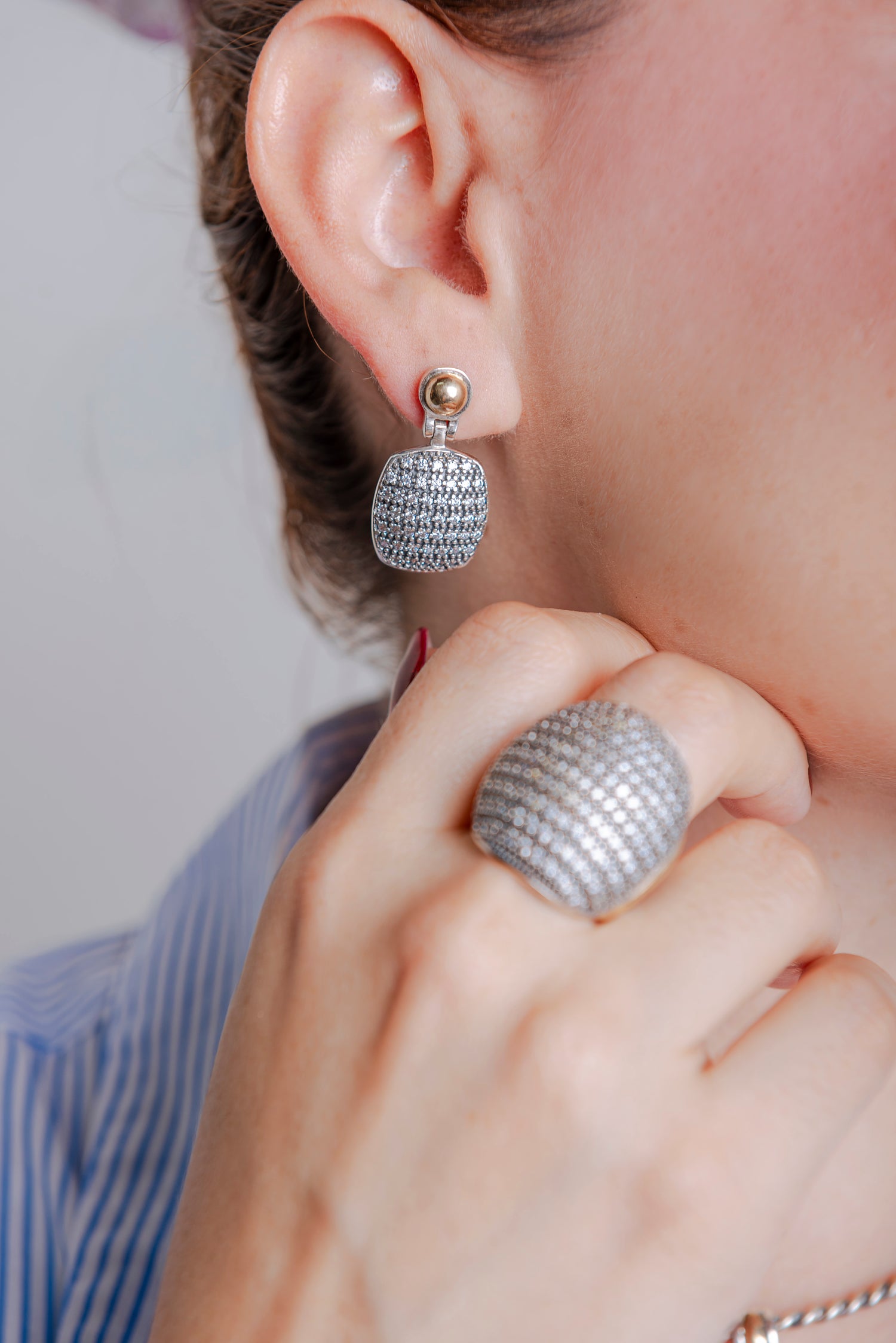 Aretes Esfera Glamour