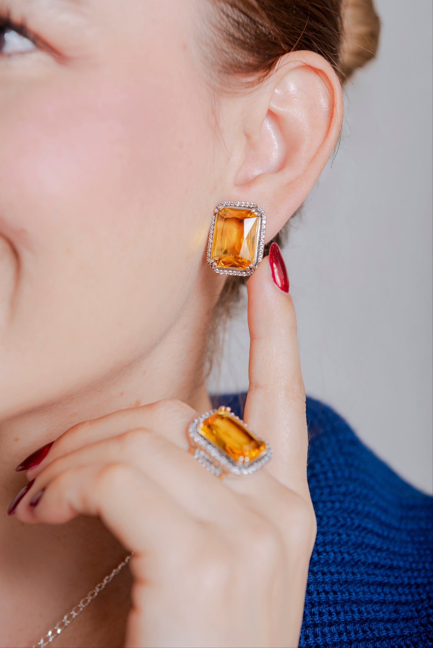 Aretes Aura Dorada