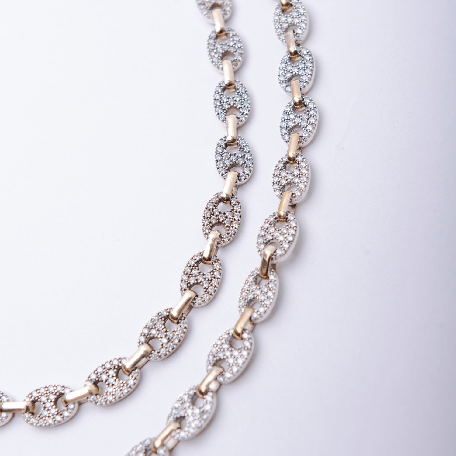 Gargantilla Gucci Circon Blanco